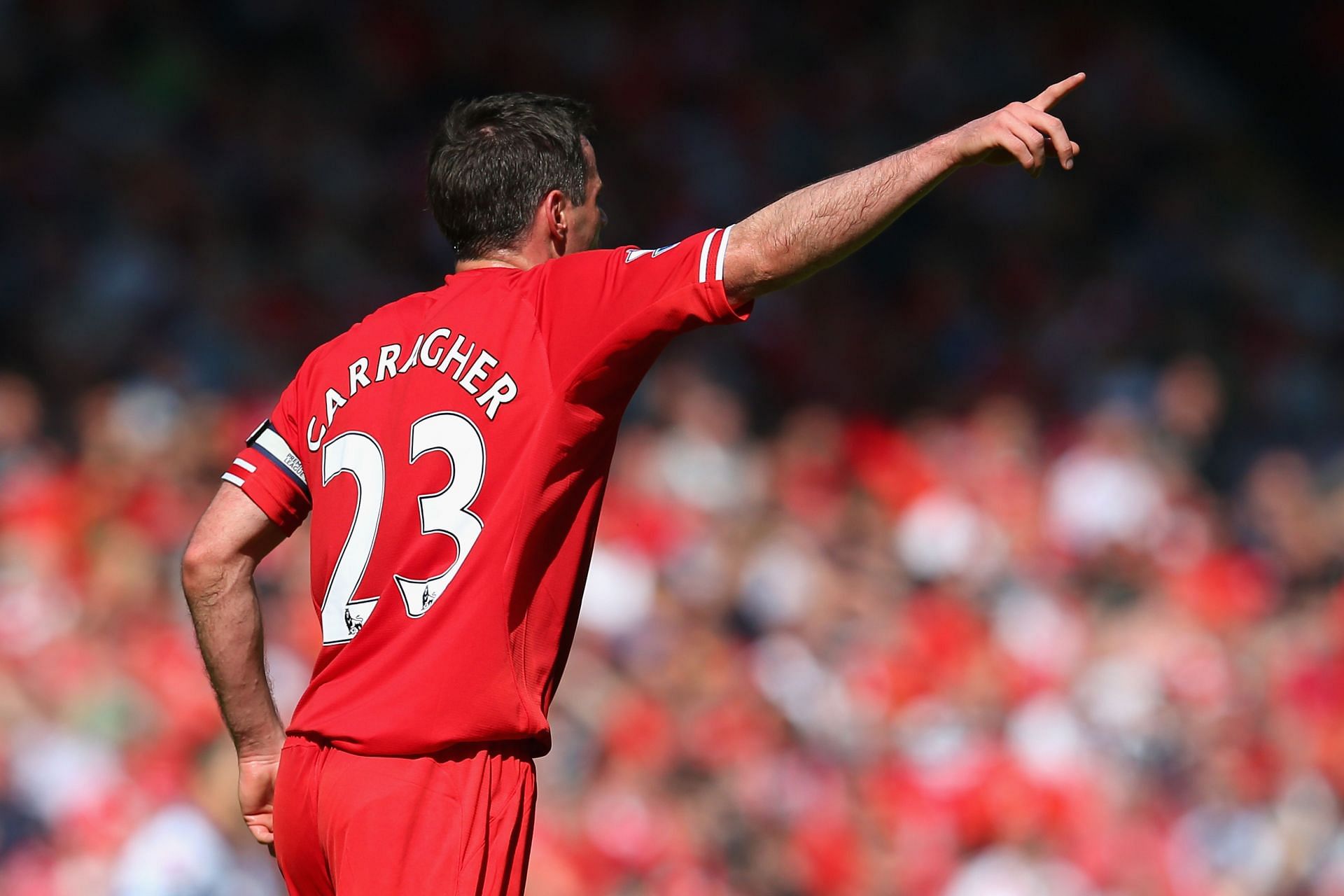 Jamie Carragher is one of Liverpool's greatest players of all time